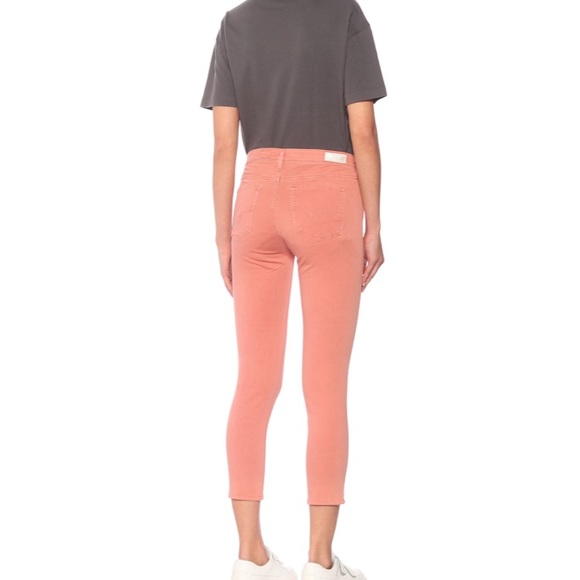 AG Jeans The Prima Crop – Mid-Rise Cigarette Pants – Size 26 - Picture 2 of 6